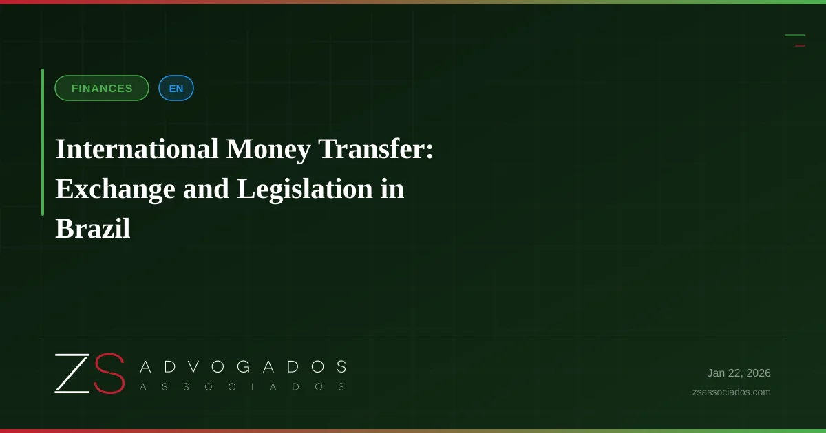 Illustration about International Money Transfer: Exchange and Legislation in Brazil