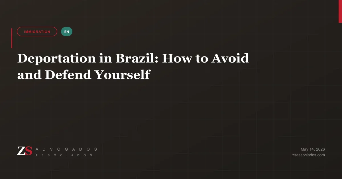Illustration about Deportation in Brazil: How to Avoid and Defend Yourself